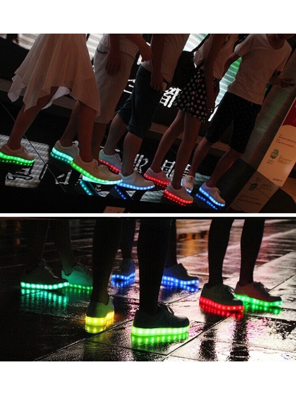 7 Colors LED  Luminious Men and Women Lighting Shoes